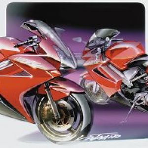 2002 Honda Interceptor design sketch