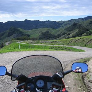My view of upcoming road