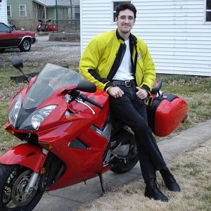 Chris and Bike