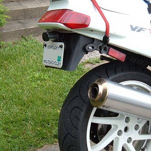 Shortened Rear Fender 5/31/06