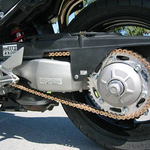 New Chain and Sprockets