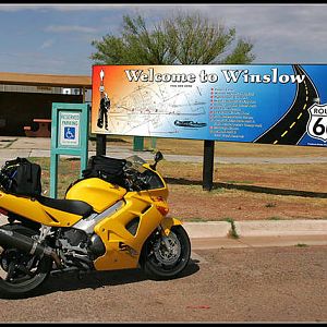 Winslow Arizona and Route 66 Trip