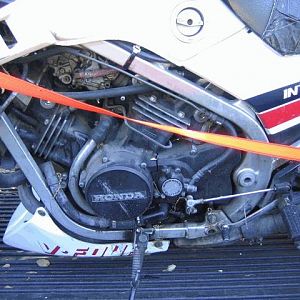 Left engine