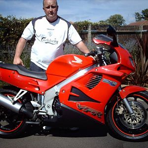 Me & my Baby VFR 750 FV   97
