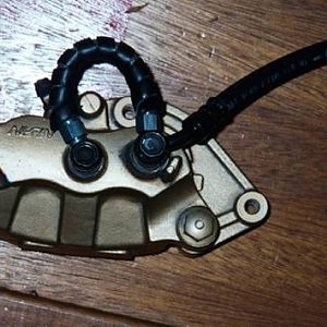 VFR800 Brake Delink