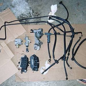 VFR800 Brake Delink