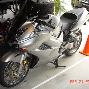 In my garage