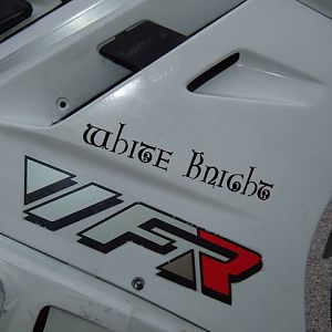 White Knight decal
