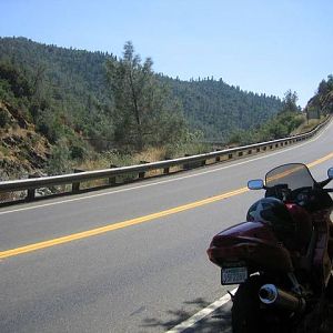Hwy Above American River