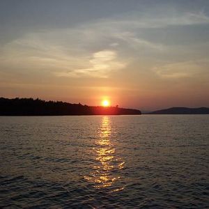 Sunset on Rangeley - Summer 2006