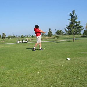 RW on the Golf Course