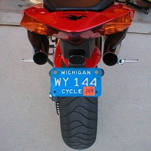 modification to new exhaust for looks