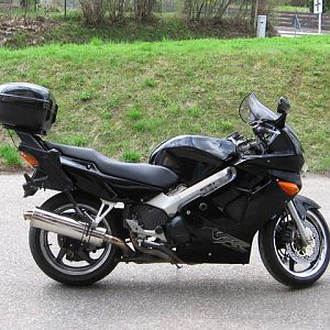 My pitch-black VFR
