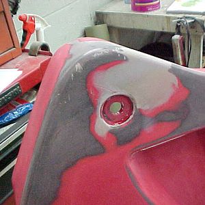 Pictures of the process on my VFR800