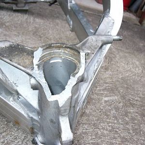damaged frame