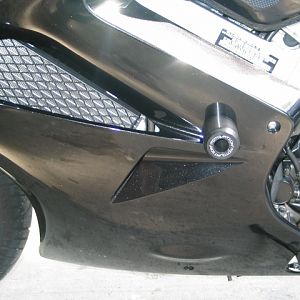 Left side frame slider