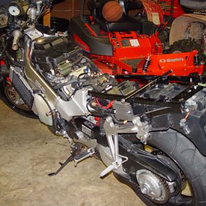 This is the bike with NOTHING on it.