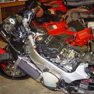 This is the bike with NOTHING on it.