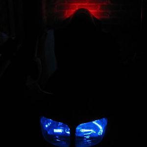 Blau head lights