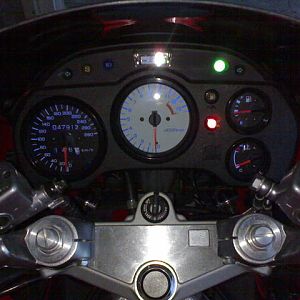 Blau display lights
