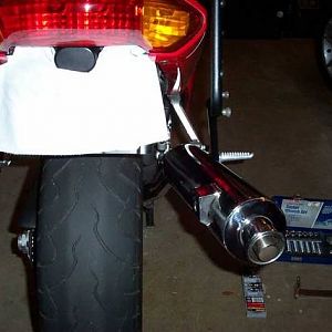 Staintune Mod to allow mounting Givi Bags