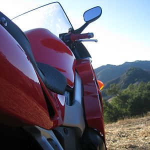 Side view upshot