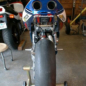 VFR Exhaust in the tail.