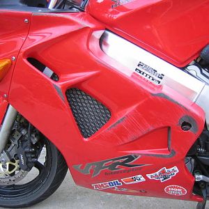 left side panel damage from dec 06 wreck