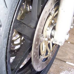 honda front brake