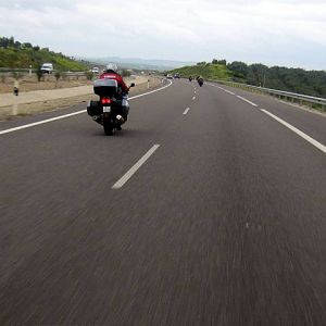 Highway blast