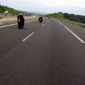 Highway blast
