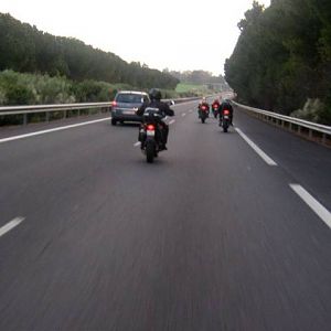 Highway blast