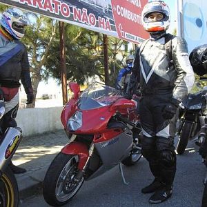 Rui and his MV Agusta F4 1000