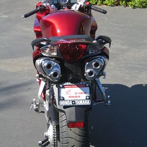 2007 VFR800 Rear