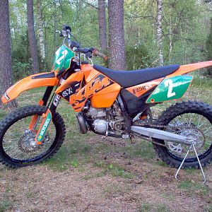MY MXer left side