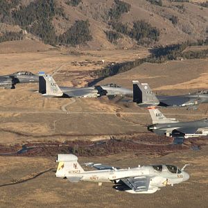 EA-6B & F-15C & F-15E & F-16C