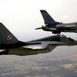 F-16C & MG-29