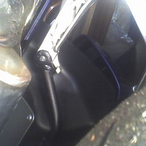 side case frame forward mount point from wheel well