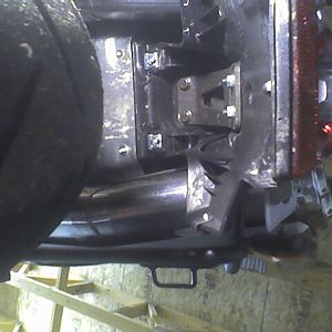 Mud Flap/License Plate Support