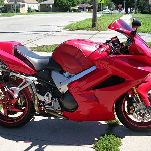 red vfr800 pics