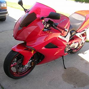 red vfr800 pics