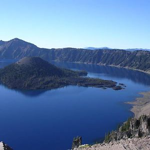 Crater Lake Wizard Island