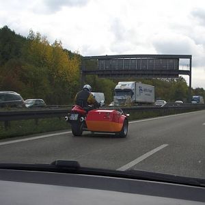Hayabusa With A Side-Car