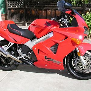 1998 VFR800FI & Sargent seat