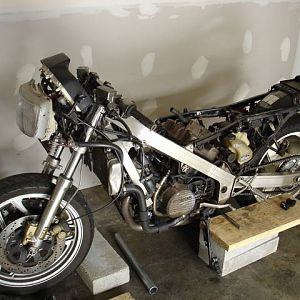 Restoring my '86 VFR