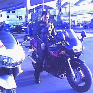 Wife wanted her bike pictured too.