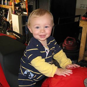 Shots of my youngest Caiden 18 months on my VFR