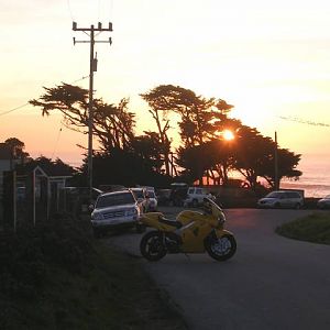 Pigeon Point at Sunset