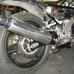 Micron exhaust