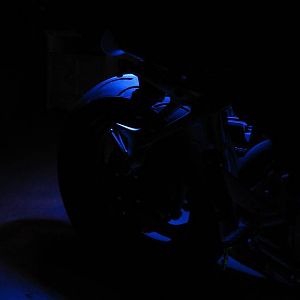 Shots of the Blue LEDS